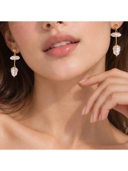 Salty - Pearl Mayhem Drop Earrings