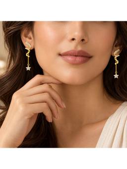 Salty - Twist Spiral Star Wind Earrings