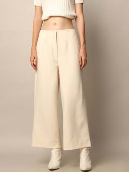 ONLY - Cream Tailored Culottes Pant