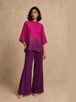 Twenty Nine - Twill Bellbottoms Burgundy Pants
