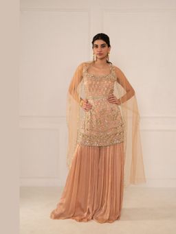 Mani Bhatia - Nude Kurti And Sharara