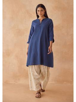 Tara-C-Tara - Indigo Kurta With Salwar