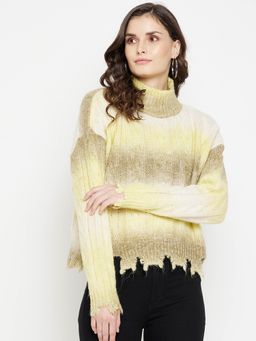 CAMLA - Multi-Color Sweater for Women (M)