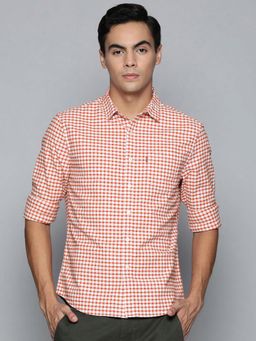 Levi's - Men Orange Collar Neck Shirt