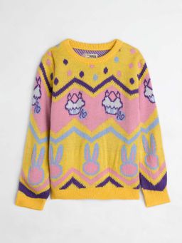 The Souled Store - Cute Bunny Girls Sweater