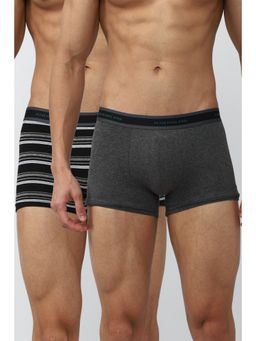 Peter England - Men Multicolored Stripes Two Trunks