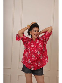 KM Label - Gloria Red Shirt