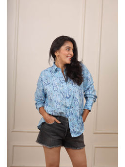 KM Label - Lucy Blue Shirt