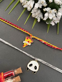 Digital Dress Room - Unique Designer Cute Cartoon Thread Rakhi S for Kids (Pack of 2)
