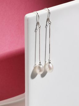 GIVA - Sterling Silver Pearl Dangle Earrings For Women