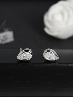 GIVA - Sterling Silver Water Drop Earrings with Swarovski Crystal