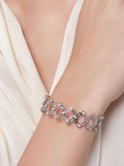 GIVA - 925 Sterling Silver Supple Adjustable Bracelet for Women and Girls