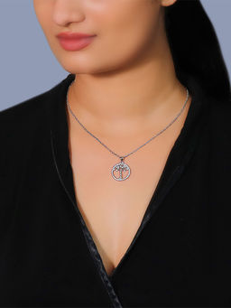 GIVA - 925 Sterling Silver Tree of Life Pendant with Link Chain for Women and Girls