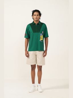 Muvazo - Off White Urban Mist Shorts