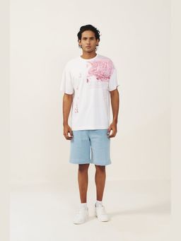 Muvazo - Blue Classic Denim Shorts