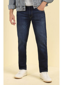 Allen Solly - Men Navy Blue Jeans