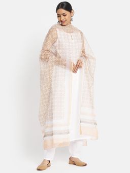 Fabindia - Cotton Silk Printed Dupatta