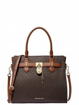 Michael Kors - Dark Brown Hamilton Medium Satchel