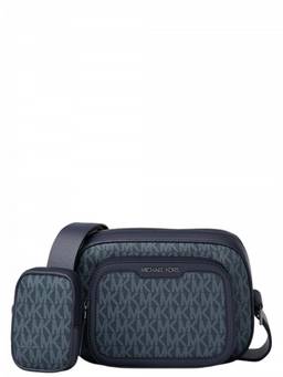 Michael Kors - Dark Blue Cooper Large Crossbody Bag with Mini Pouch