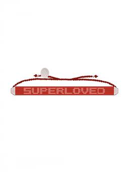 Sorbet Island - Red Superloved Glass Bead Bracelet