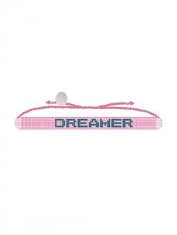 Sorbet Island - Light Pink Dreamer Glass Bead Bracelet