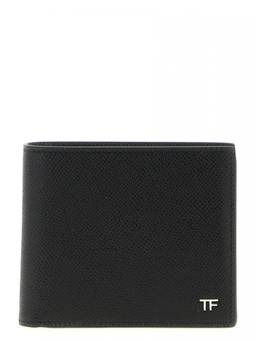 Tom Ford - Black Logo Textured Wallet