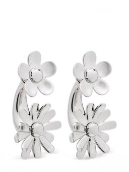 Marc Jacobs - Silver Daisy Drop Earrings