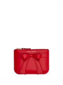 COMME des GARCONS - Red Solid Logo Wallet