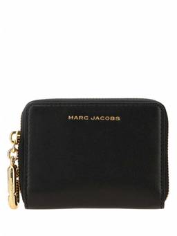 Marc Jacobs - Black Compact Solid Wallet