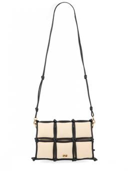 Cult Gaia - Beige Puff Small Crossbody Bag