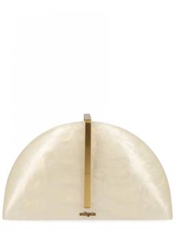 Cult Gaia - White Laguna Small Clutch