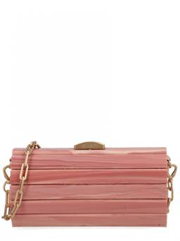 Cult Gaia - Pink Rolie Polie Mini Clutch