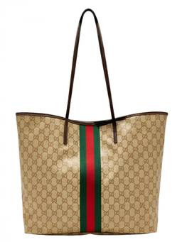 Gucci - Beige Tribeca Large Tote Bag