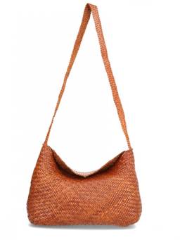 Dragon Diffusion - Brown Santa Marta Medium Shoulder Bag
