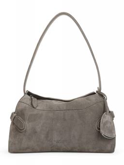 Ralph Lauren Collection - Taupe Logo Medium Shoulder Bag