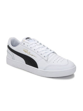 puma white casual sneakers