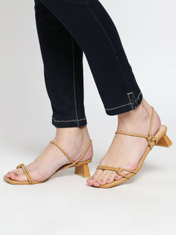 Twenty Dresses by Nykaa Fashion - Beige Slay Everyday Heels