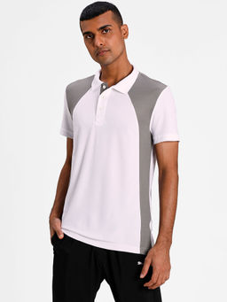 Puma - Men's Training White Polo T-Shirts