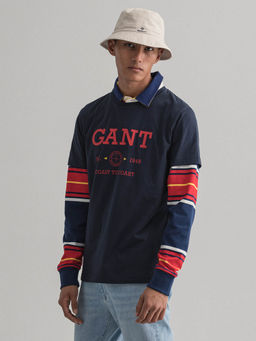 GANT - Blue Printed T-Shirt