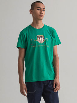 GANT - Green Printed T-Shirt
