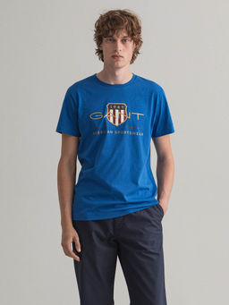 GANT - Blue Printed T-Shirt
