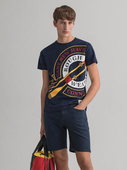GANT - Blue Printed T-Shirt