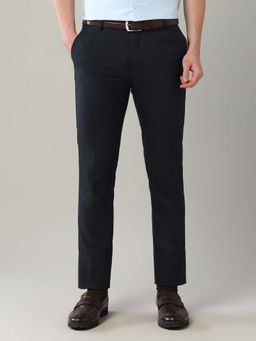 Arrow - Men Black Solid Trouser