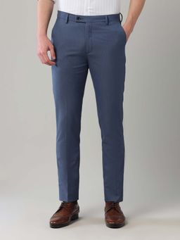 Arrow - Men Blue Solid Trouser