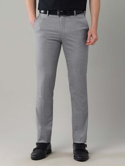 Arrow - Men Grey Solid Trouser