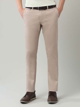 Arrow Sports - Men Beige Solid Trouser