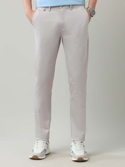 Arrow Sports - Men Grey Solid Trouser