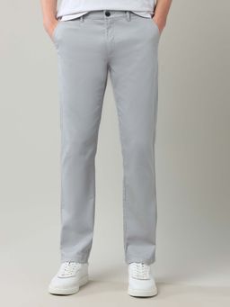 Arrow Sports - Men Grey Solid Trouser