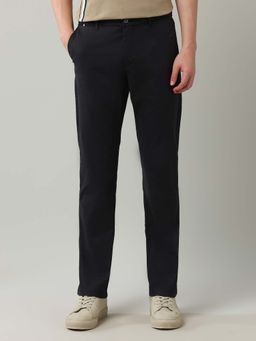 Arrow Sports - Men Black Solid Trouser