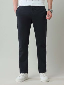 Arrow Sports - Men Blue Solid Trouser